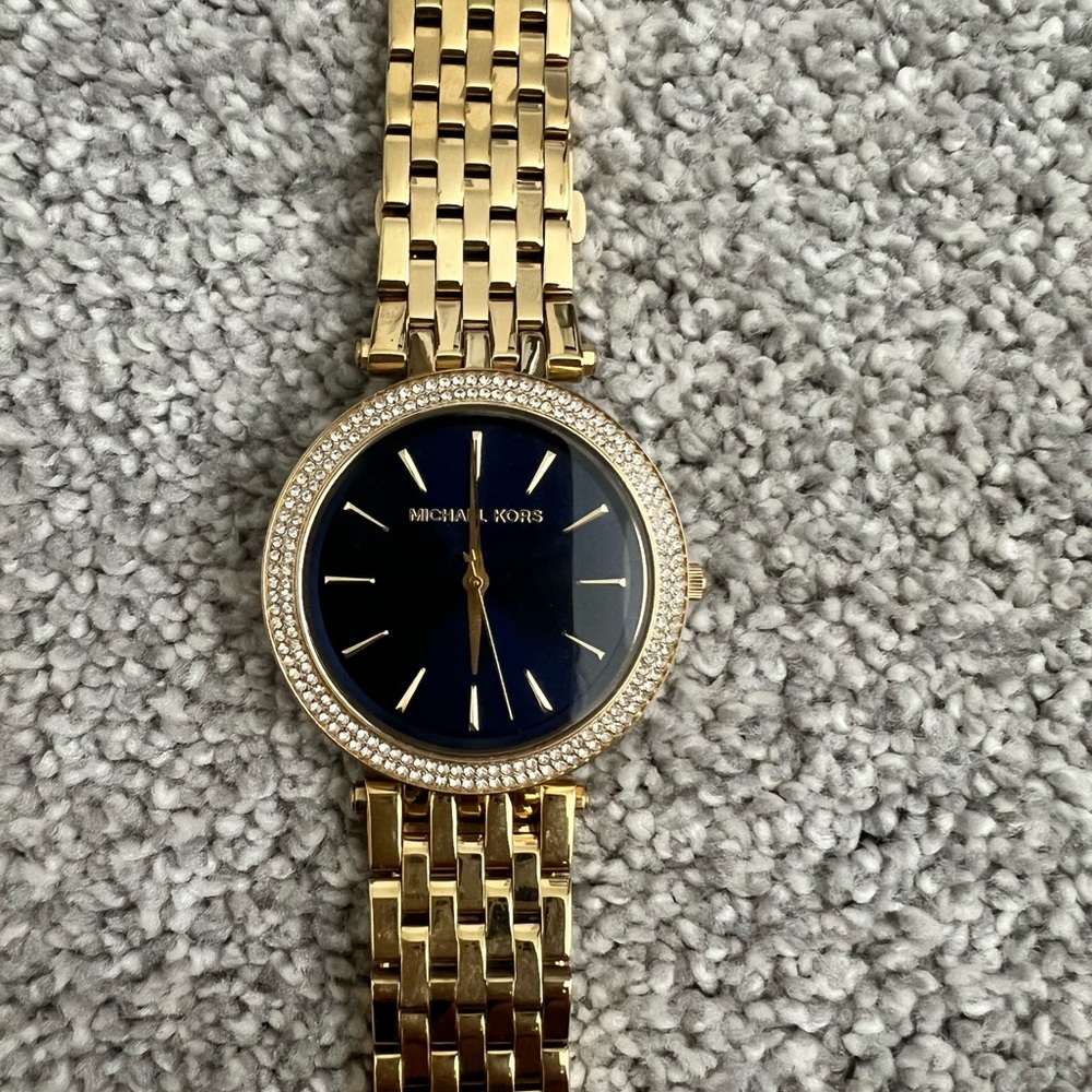 Gold Michael Kors watch